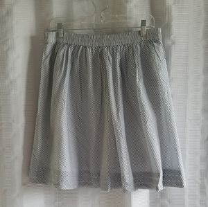 GAP Blue & White Striped Skirt Size 12